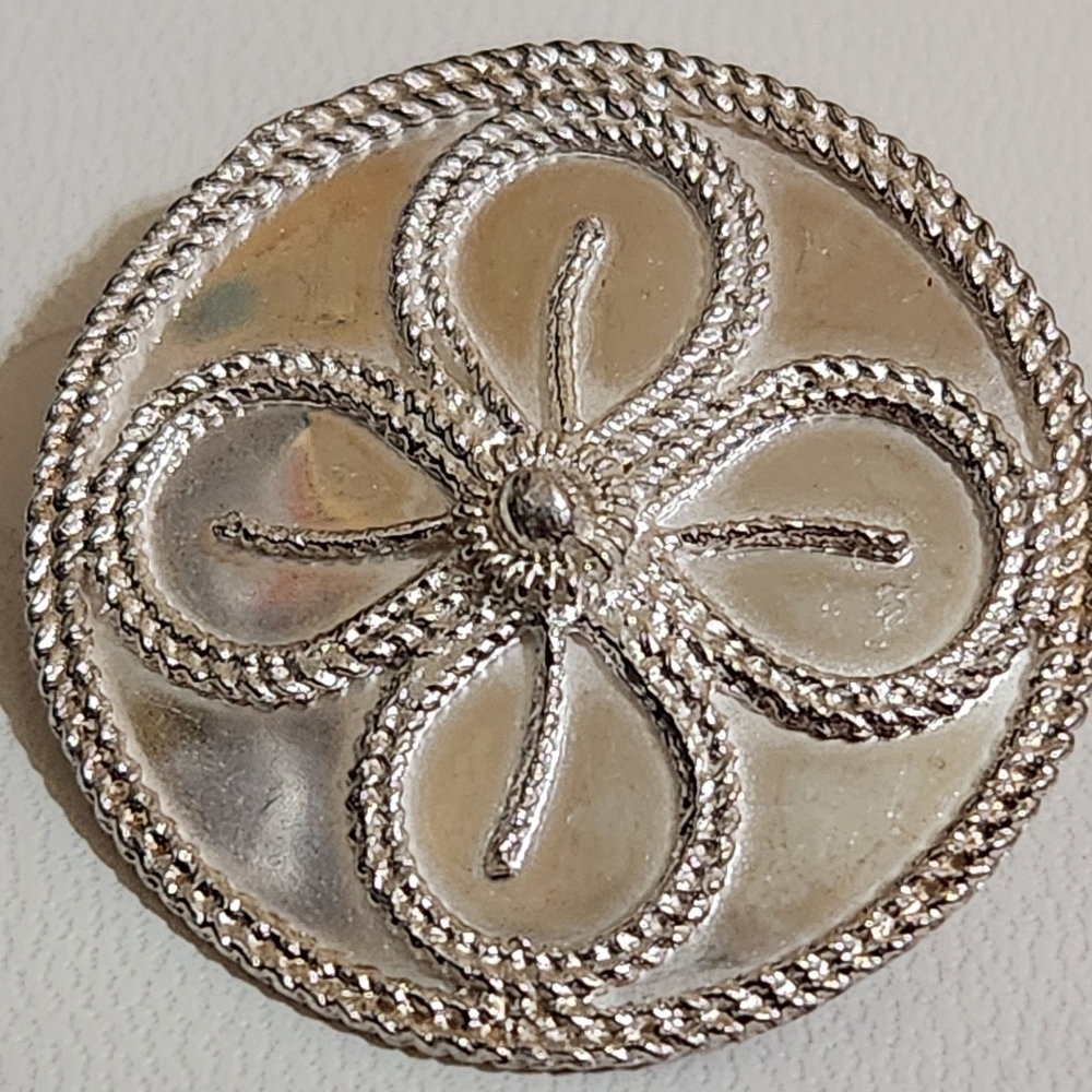Vintage Jæren Norwegian Bunad 830 Silver Brooch